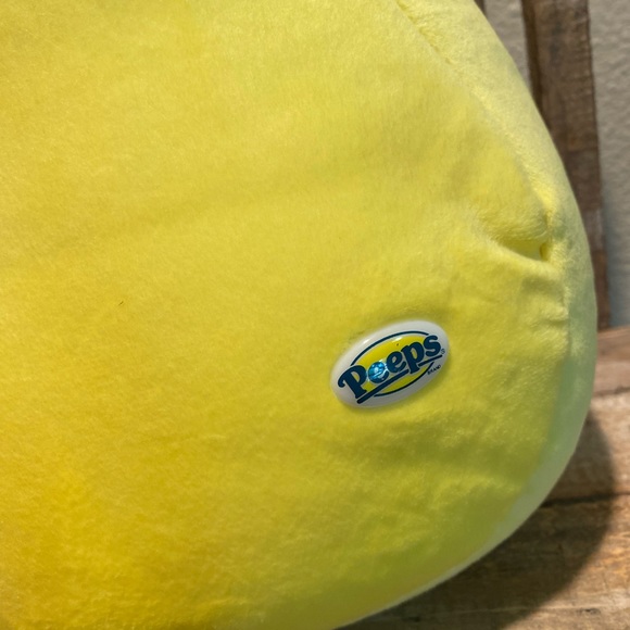 Large Yellow Peeps Bunny Plush 15”H, Just Born Yellow Peeps Bunny Stuffed Animal - Picture 7 of 11